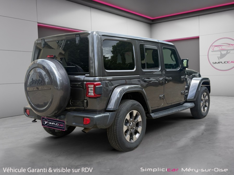 JEEP d'occasion WRANGLER UNLIMITED 2.0I T 272 SPORT BVA de 2019 Méry