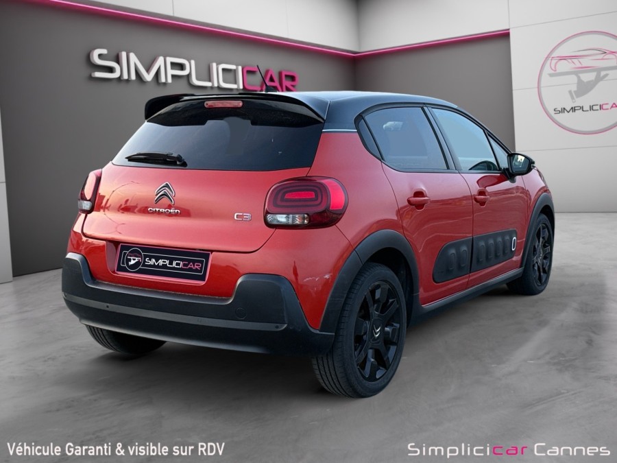 CITROEN d'occasion C3 1.2 PURE TECH 110 FEEL EAT de 2017 Cannes (06)﻿