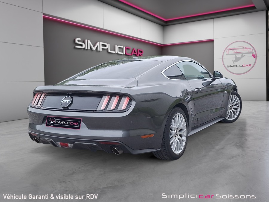 FORD d'occasion MUSTANG FASTBACK 5.0 V8 446 GT BA de 2016 Soissons