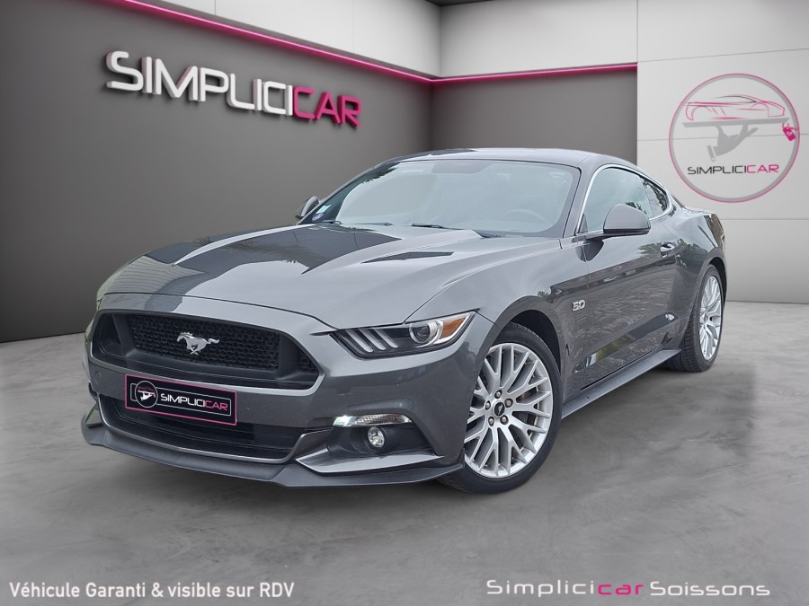 FORD d'occasion MUSTANG FASTBACK 5.0 V8 446 GT BA de 2016 Soissons