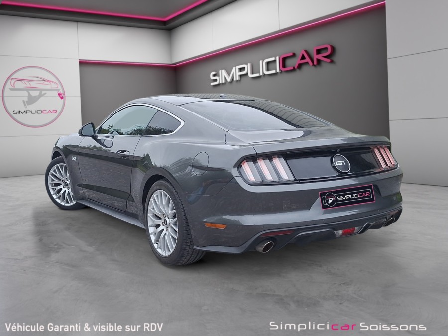 FORD d'occasion MUSTANG FASTBACK 5.0 V8 446 GT BA de 2016 Soissons