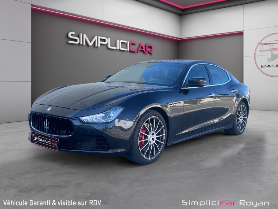MASERATI d'occasion GHIBLI 3.0 V6 410 ch S Q4 de 2015 Royan (17)﻿