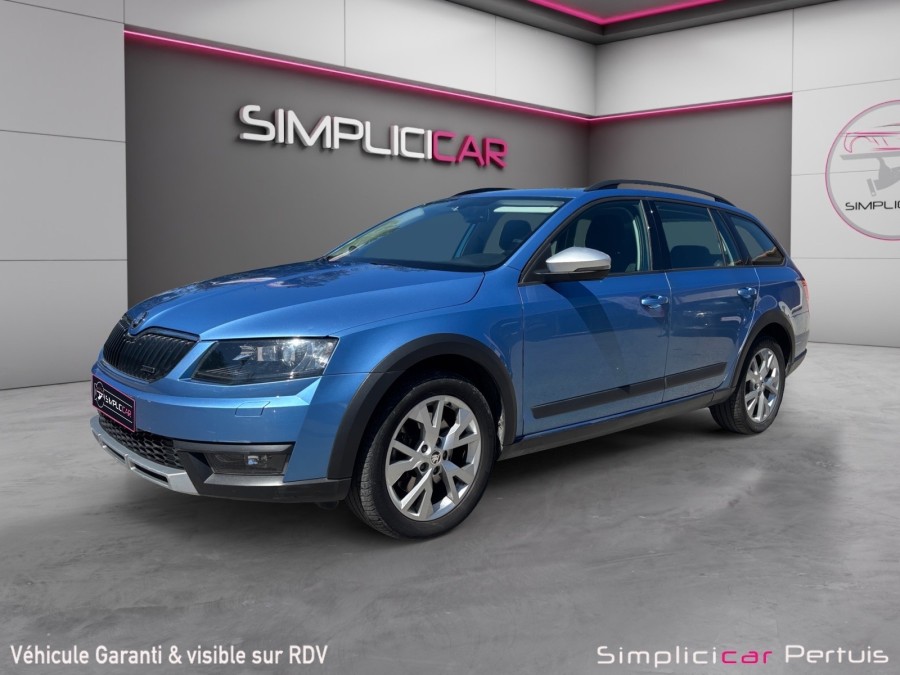 SKODA d'occasion OCTAVIA SCOUT 2.0 TDI 184 4X4 DSG de 2015 Pertuis