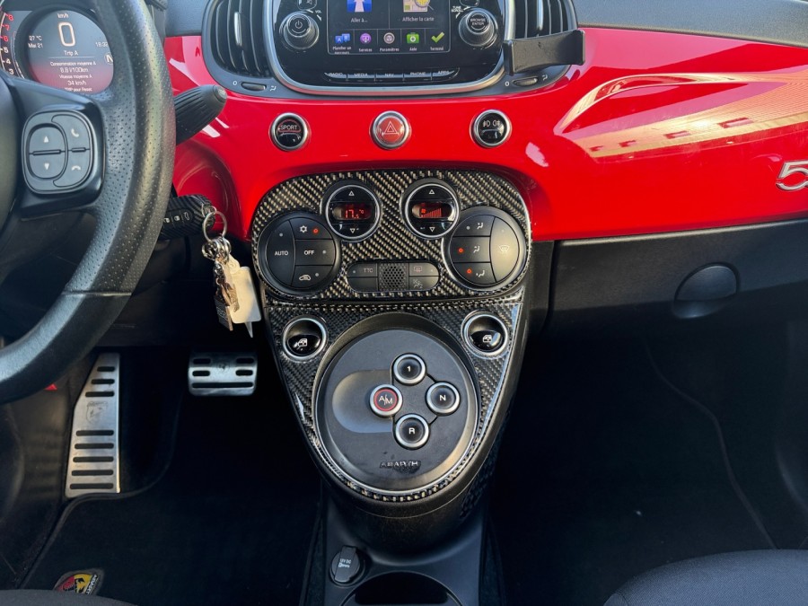 FIAT d'occasion 500 C ABARTH 595 1.4 T-JET 145 BVR de 2017 Nord Isère