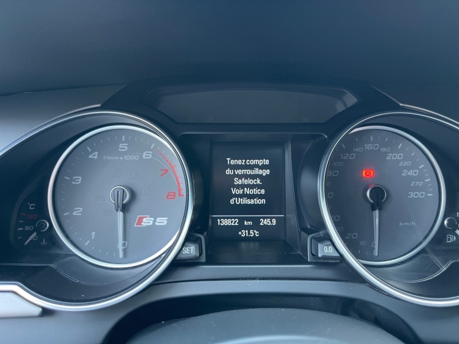 AUDI d'occasion S5 CABRIOLET V6 TFSI QUATTRO S TRONIC de 2013 La