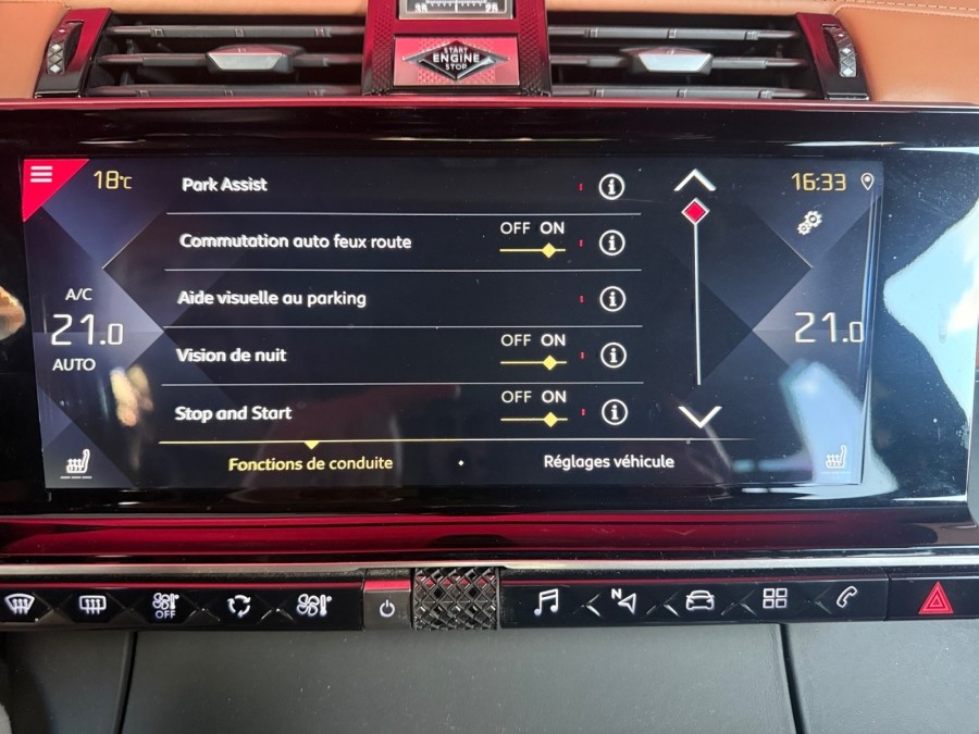 DS d'occasion DS7 1.6 PURE TECH 225 GRAND CHIC BA de 2020 Pertuis