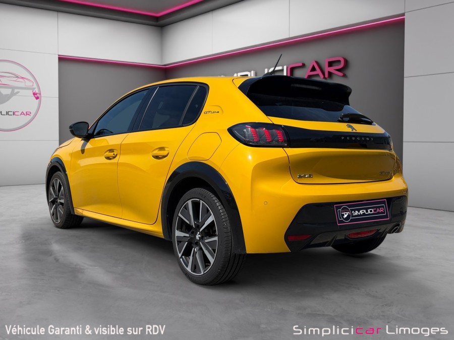 PEUGEOT d'occasion 208 1.2 PURETECH 100 GT-LINE EAT de 2020 Limoges