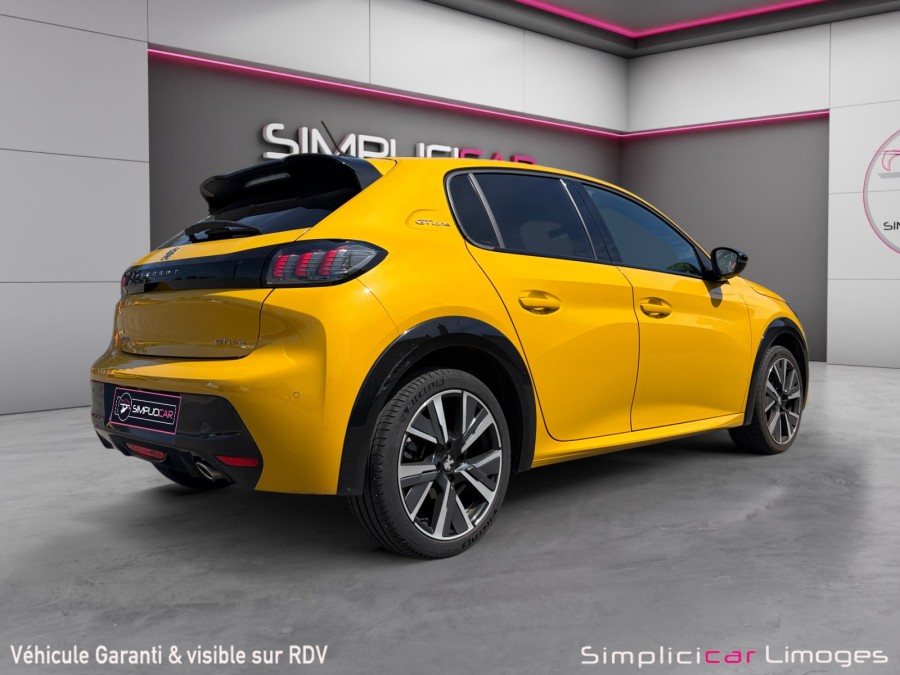 PEUGEOT d'occasion 208 1.2 PURETECH 100 GT-LINE EAT de 2020 Limoges