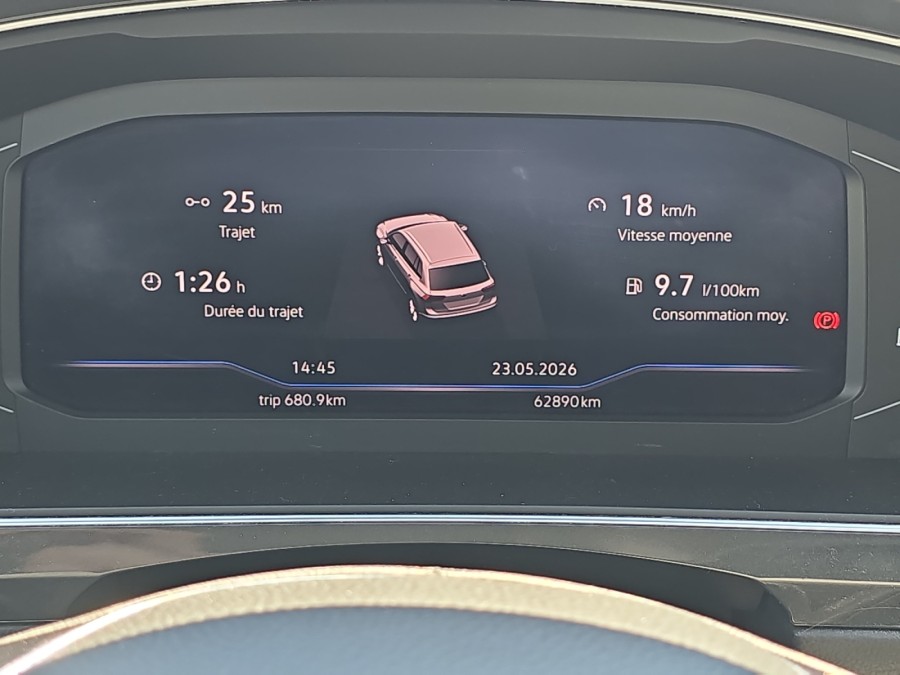 VOLKSWAGEN d'occasion TIGUAN 2.0 TDI 150 4X2 DSG PH2 de 2019 Vichy