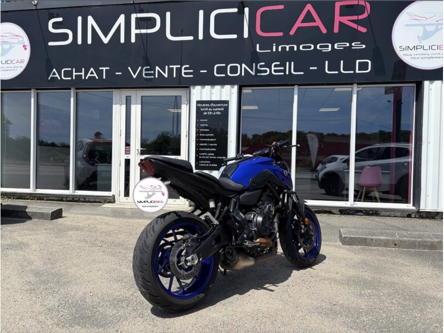 YAMAHA d'occasion MT-07 MT-07 de 2021 Limoges (87)﻿