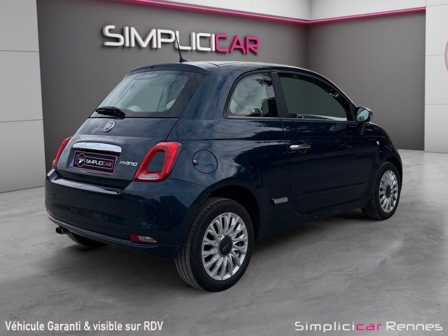 FIAT d'occasion 500 C 1.0 HYBRIDE 70 LOUNGE de 2020 Rennes (35)﻿