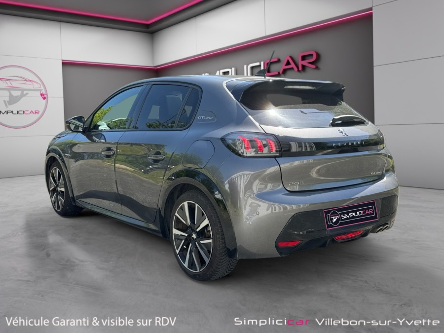 PEUGEOT d'occasion 208 1.2 PURETECH 130 GT EAT de 2020 Villebon Sur