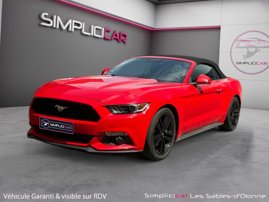 FORD d'occasion MUSTANG 2.3 ECOBOOST CONVERTIBLE de 2016 Les Sables