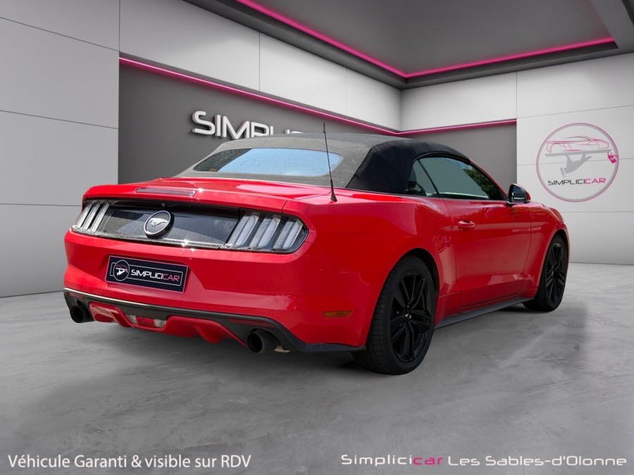 FORD d'occasion MUSTANG 2.3 ECOBOOST CONVERTIBLE de 2016 Les Sables