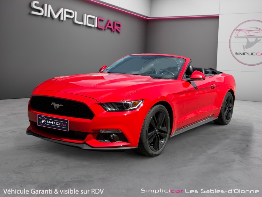 FORD d'occasion MUSTANG 2.3 ECOBOOST CONVERTIBLE de 2016 Les Sables