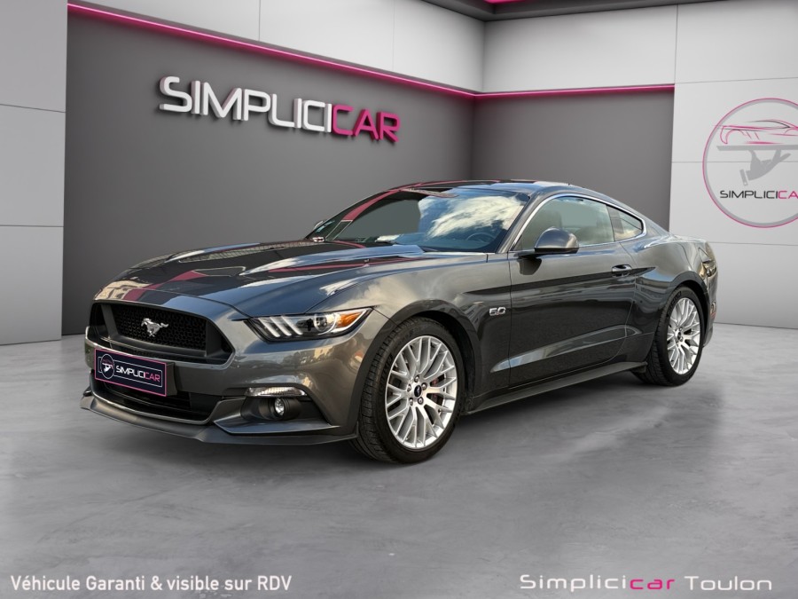 FORD d'occasion MUSTANG FASTBACK 5.0 V8 446 GT BA de 2016 Toulon Est