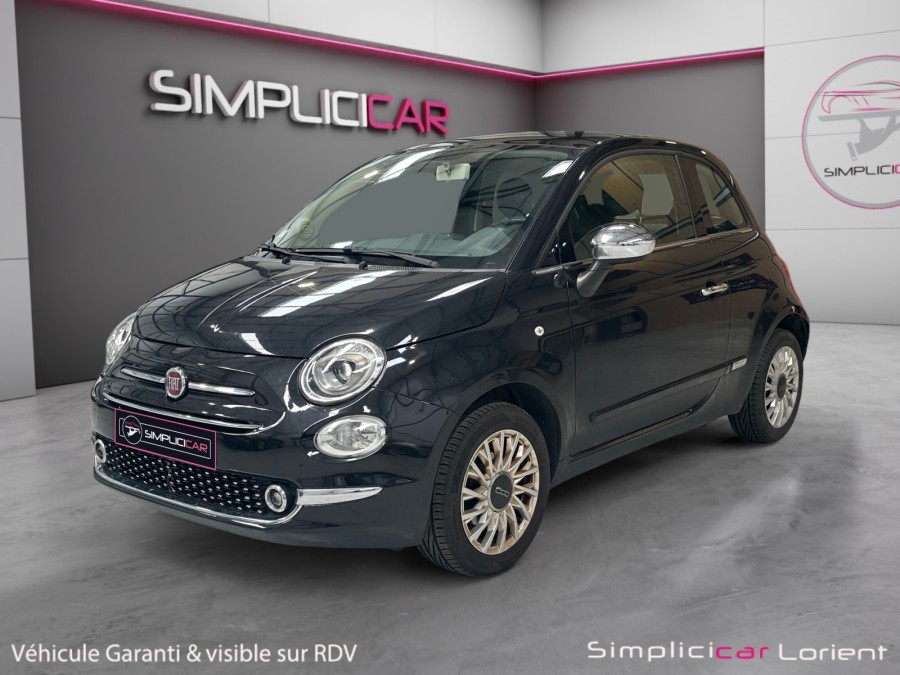 FIAT d'occasion 500 1.2 8V 69 POP de 2017 Lorient (56)﻿