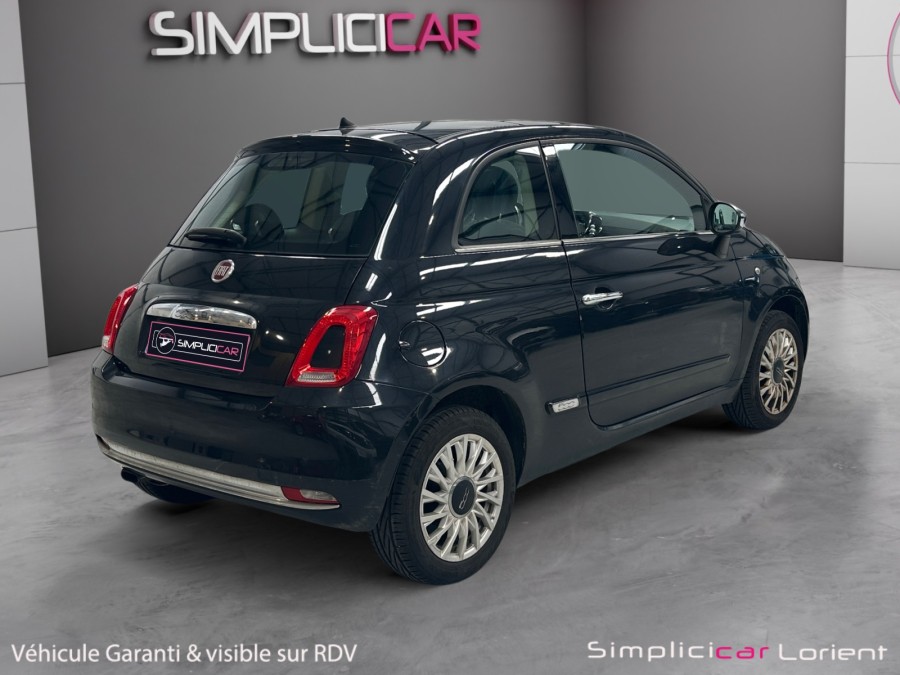 FIAT d'occasion 500 1.2 8V 69 POP de 2017 Lorient (56)﻿