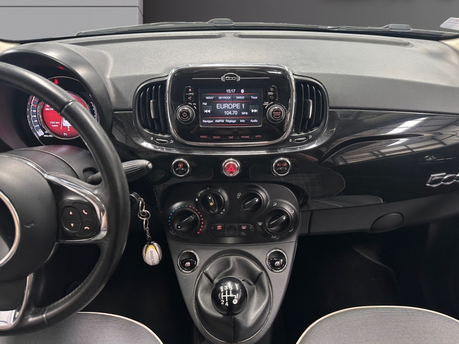 FIAT d'occasion 500 1.2 8V 69 POP de 2017 Lorient (56)﻿