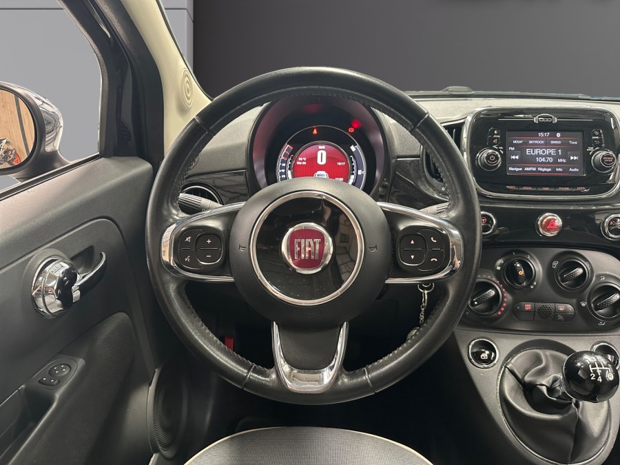 FIAT d'occasion 500 1.2 8V 69 POP de 2017 Lorient (56)﻿