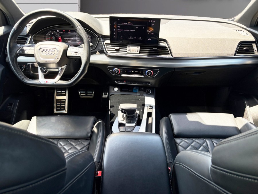 AUDI d'occasion Q5 35 TDI 163 S-LINE S-TRONIC PH2 de 2021 Reunion