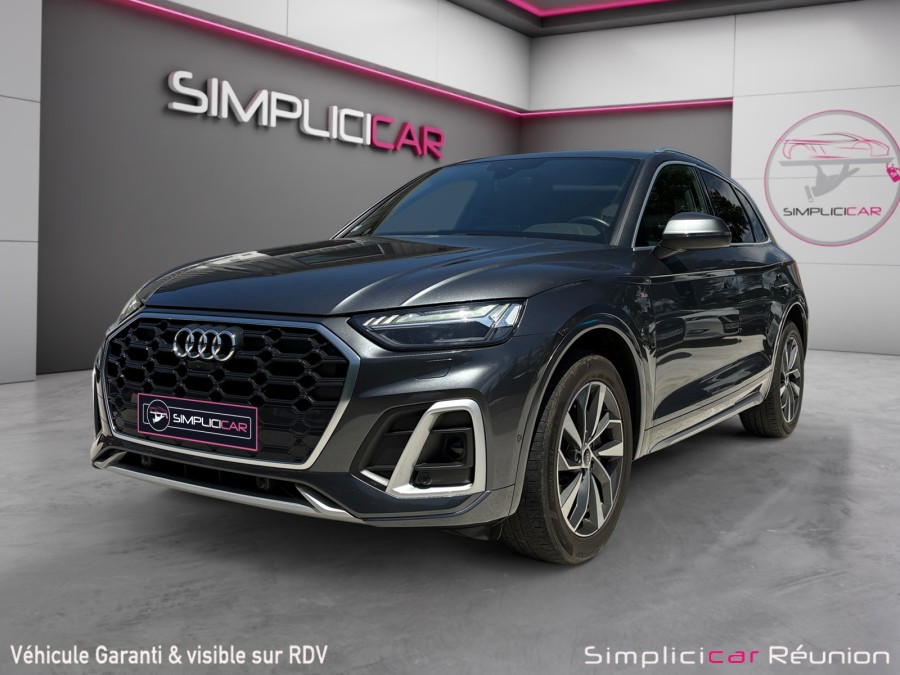 AUDI d'occasion Q5 35 TDI 163 S-LINE S-TRONIC PH2 de 2021 Reunion
