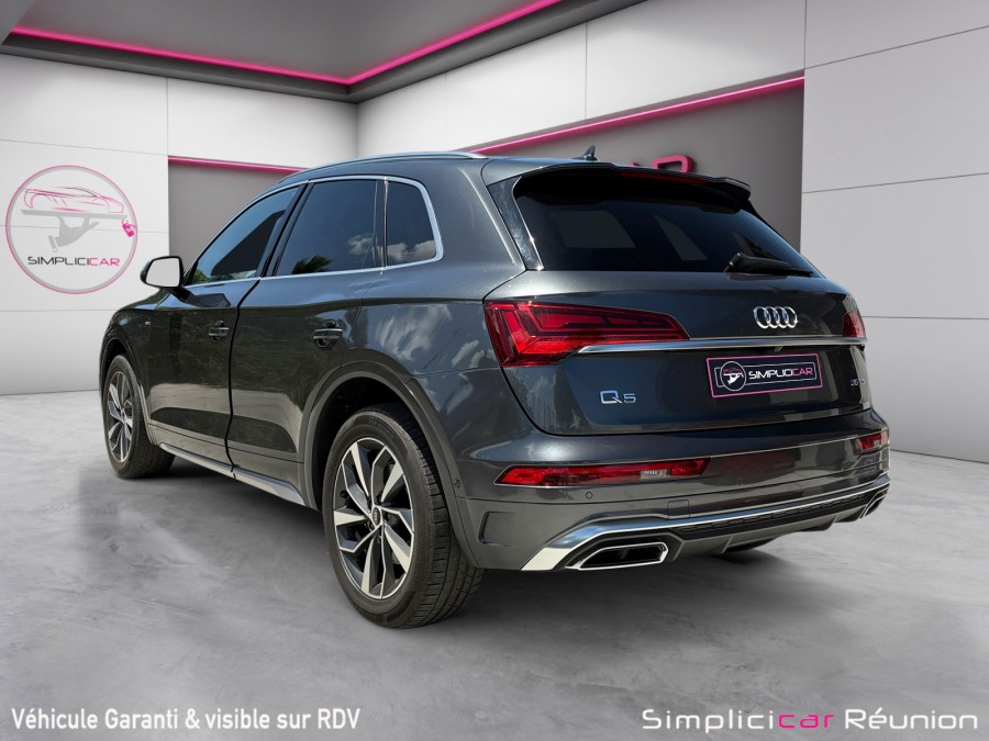 AUDI d'occasion Q5 35 TDI 163 S-LINE S-TRONIC PH2 de 2021 Reunion