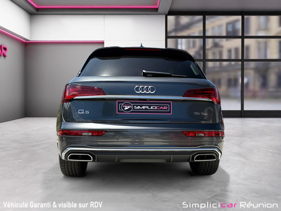 AUDI d'occasion Q5 35 TDI 163 S-LINE S-TRONIC PH2 de 2021 Reunion