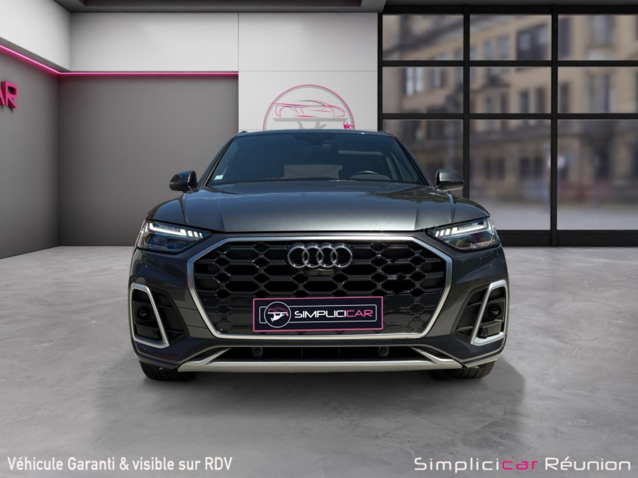 AUDI d'occasion Q5 35 TDI 163 S-LINE S-TRONIC PH2 de 2021 Reunion