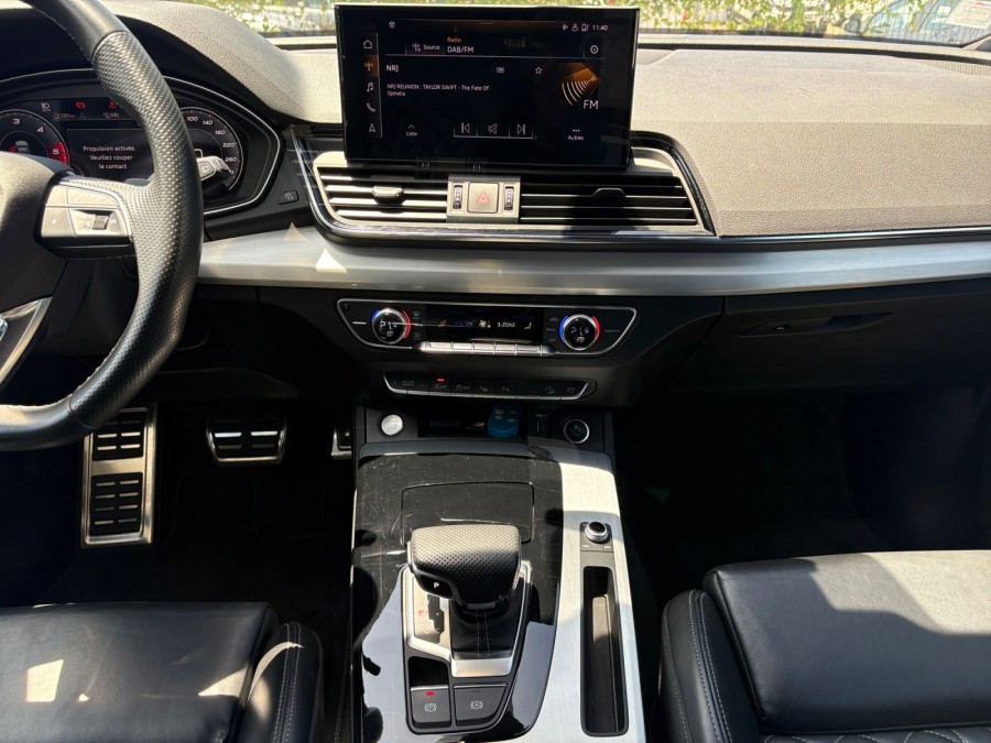 AUDI d'occasion Q5 35 TDI 163 S-LINE S-TRONIC PH2 de 2021 Reunion