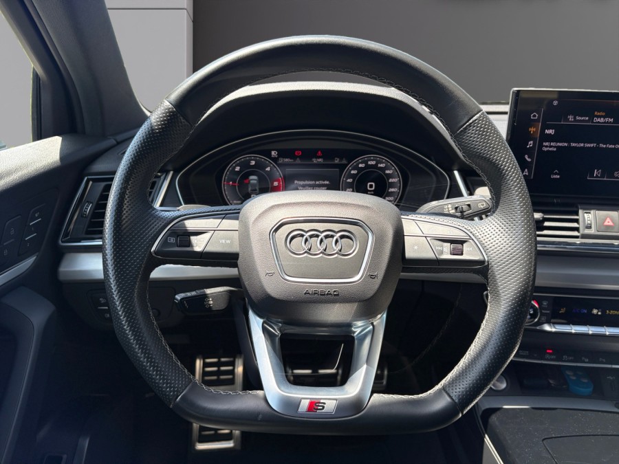 AUDI d'occasion Q5 35 TDI 163 S-LINE S-TRONIC PH2 de 2021 Reunion