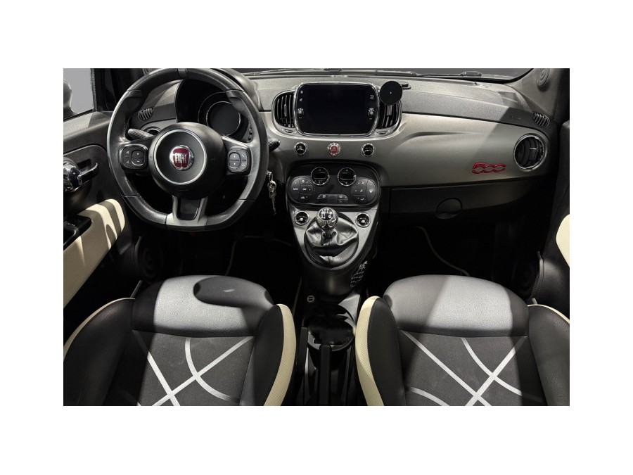 FIAT d'occasion 500 1.2 8V 69 LIVE EDIZIONE de 2017 Magny-en-Vexin