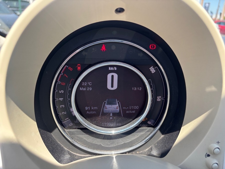 FIAT d'occasion 500 C C 1.2 8V 69 Lounge de 2016 Frejus (83)﻿