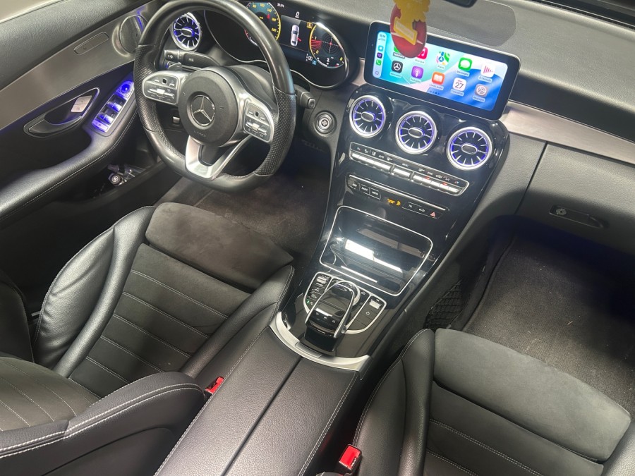 MERCEDES d'occasion CLASSE C IV C220 D 4MATIC AMG LINE BA de 2018