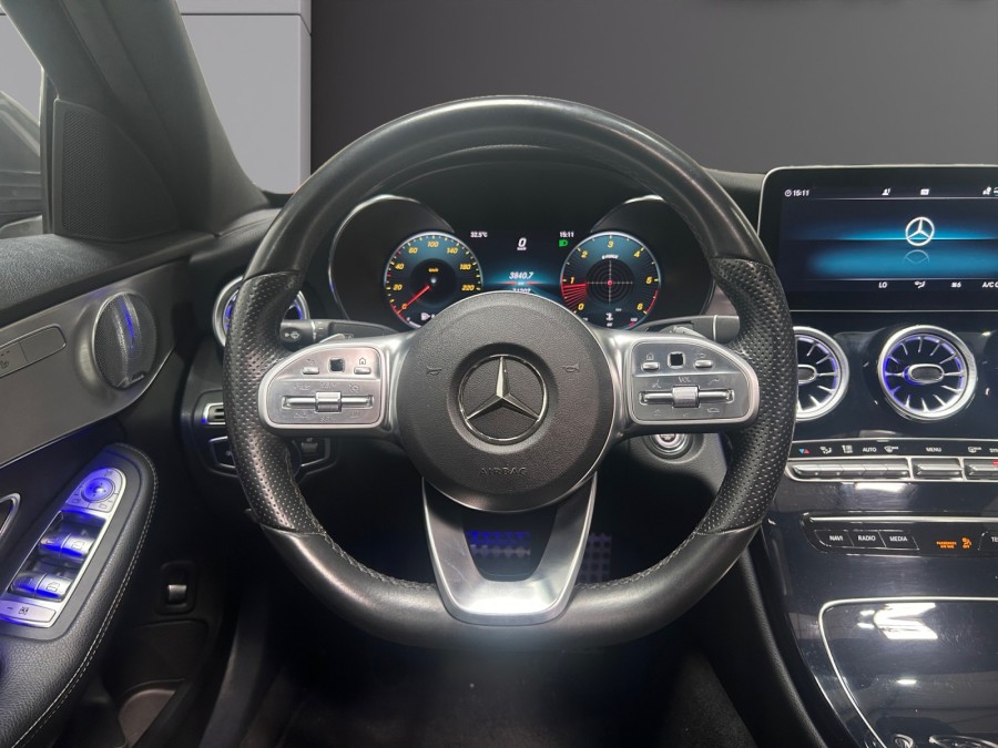 MERCEDES d'occasion CLASSE C IV C220 D 4MATIC AMG LINE BA de 2018
