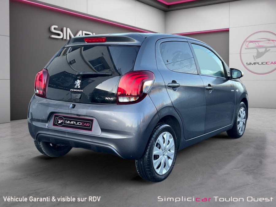PEUGEOT d'occasion 108 1.0 VTI 72 STYLE de 2021 Toulon Ouest (83)﻿