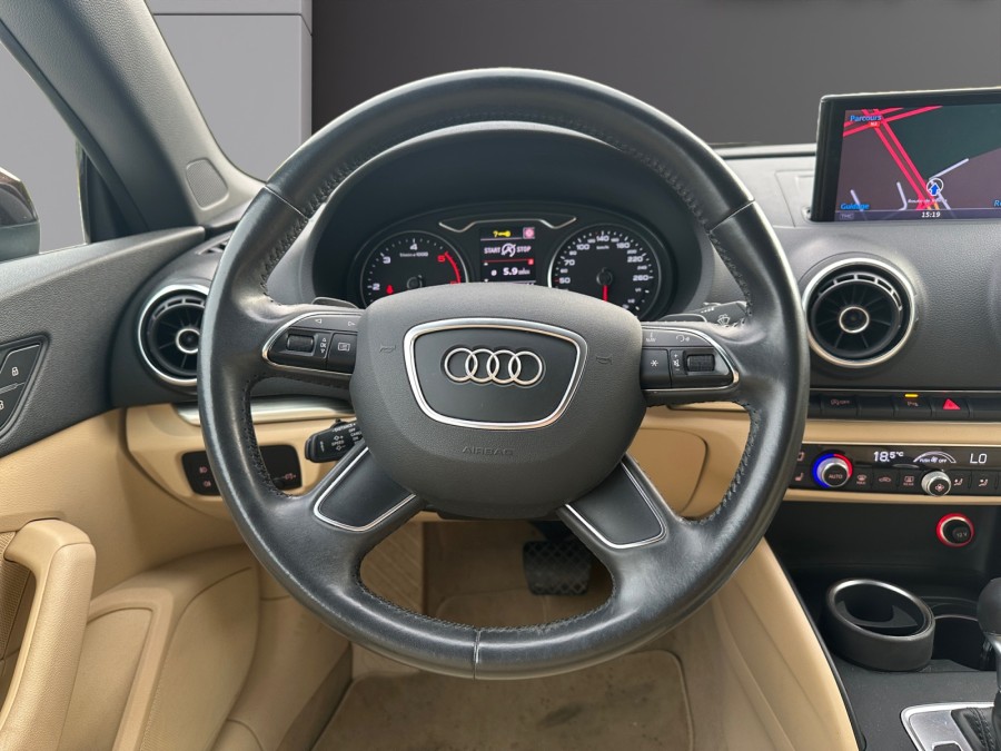 AUDI d'occasion A3 2.0 TDI 150 CH S TRONIC 6 AMBITION LUXE de 2014