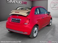 FIAT d'occasion 500 C 1.2 8V 69 LOUNGE de 2017 Vichy (03)﻿