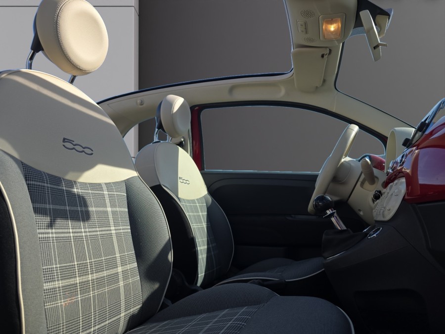 FIAT d'occasion 500 C 1.2 8V 69 LOUNGE de 2017 Vichy (03)﻿