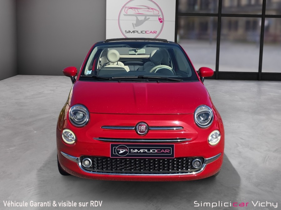 FIAT d'occasion 500 C 1.2 8V 69 LOUNGE de 2017 Vichy (03)﻿