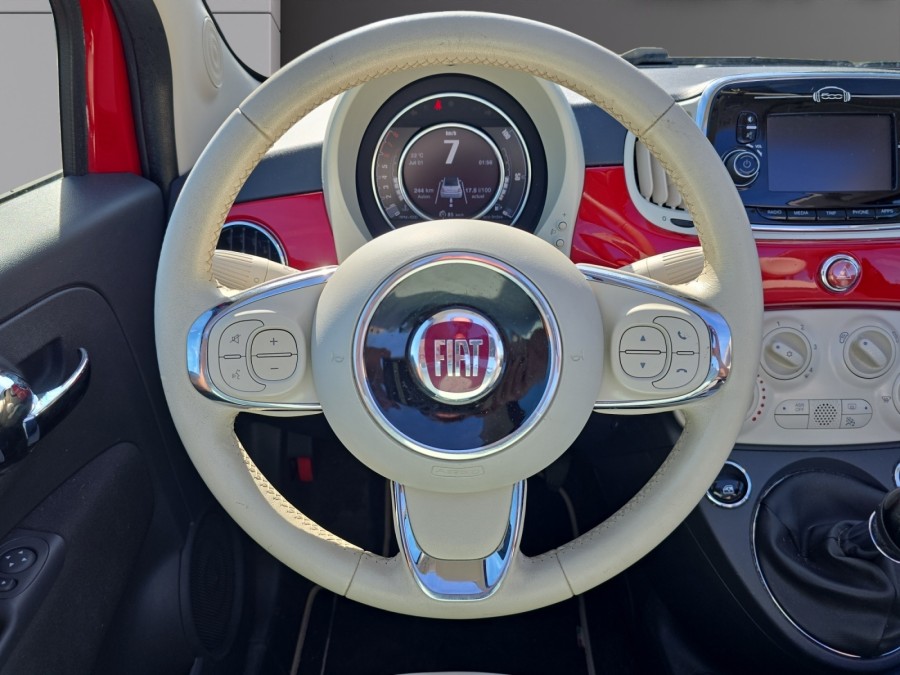 FIAT d'occasion 500 C 1.2 8V 69 LOUNGE de 2017 Vichy (03)﻿