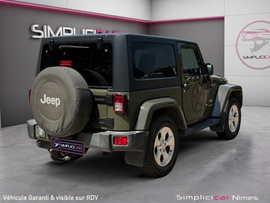 JEEP d'occasion WRANGLER 2.8 CRD 200 WRANGLER Sahara de 2015 Nîmes