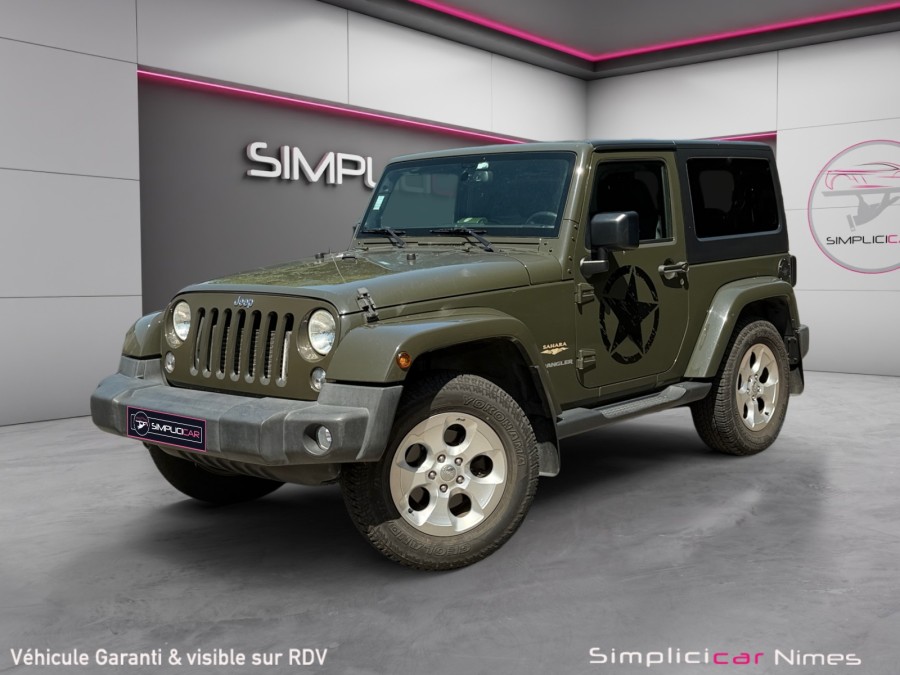 JEEP d'occasion WRANGLER 2.8 CRD 200 WRANGLER Sahara de 2015 Nîmes