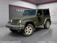 JEEP d'occasion WRANGLER 2.8 CRD 200 WRANGLER Sahara de 2015 Nîmes