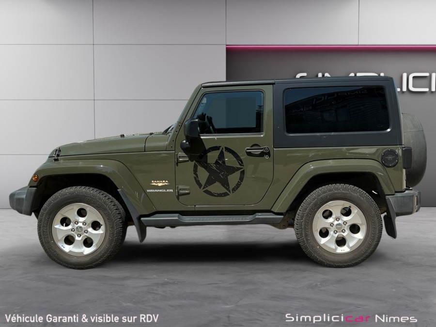 JEEP d'occasion WRANGLER 2.8 CRD 200 WRANGLER Sahara de 2015 Nîmes