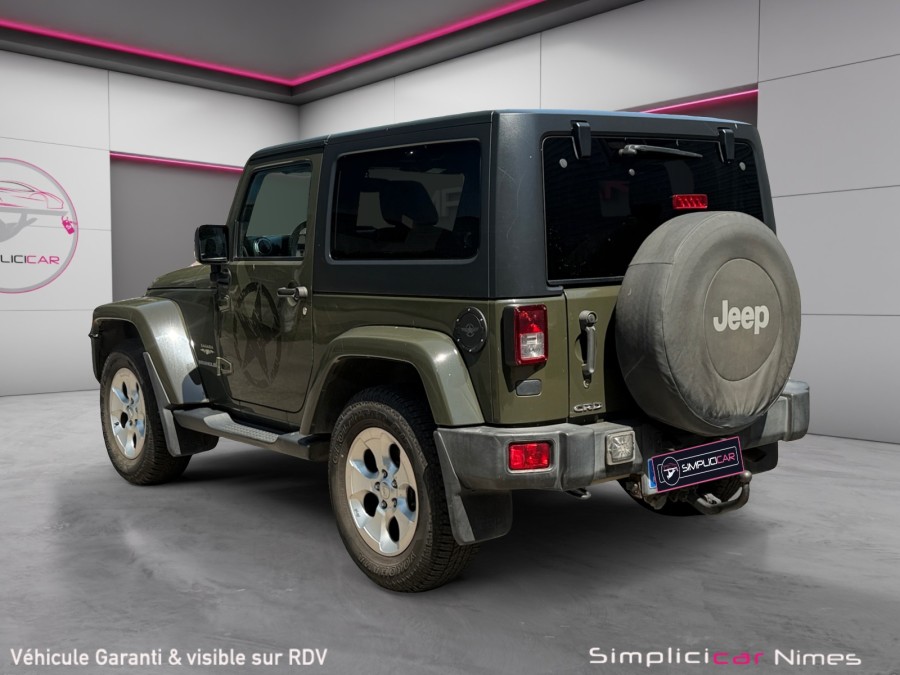 JEEP d'occasion WRANGLER 2.8 CRD 200 WRANGLER Sahara de 2015 Nîmes