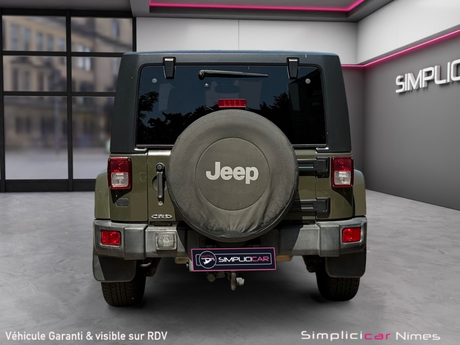 JEEP d'occasion WRANGLER 2.8 CRD 200 WRANGLER Sahara de 2015 Nîmes