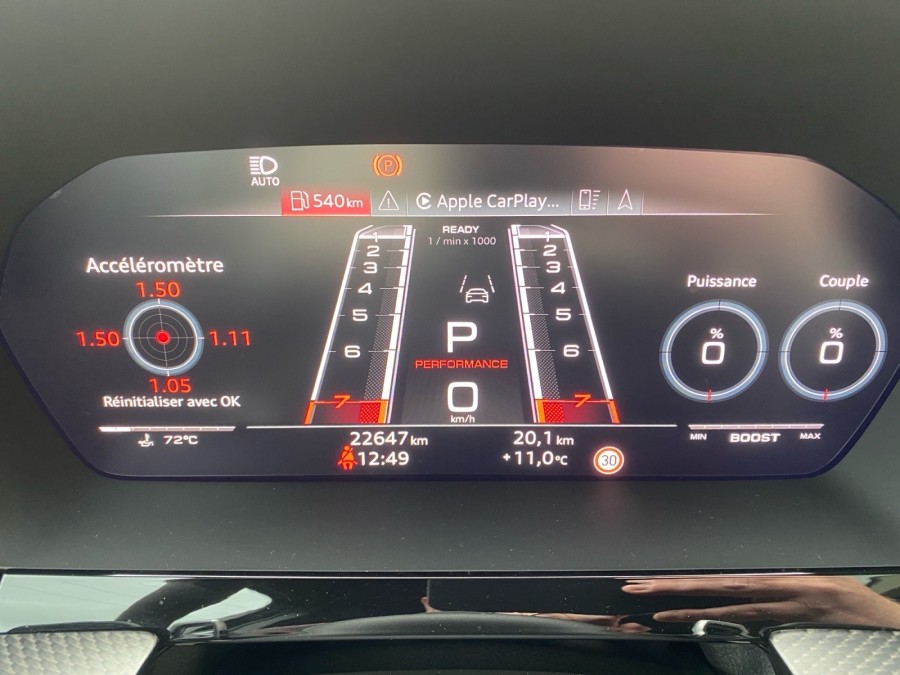 AUDI d'occasion RS3 SPORTBACK 2.5 TFSI 340 QUATTRO S TRONIC de 2023