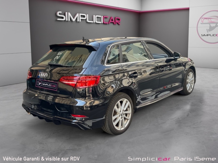 AUDI d'occasion A3 1.0 TFSI 115 S LINE de 2018 Paris 15 (75)﻿