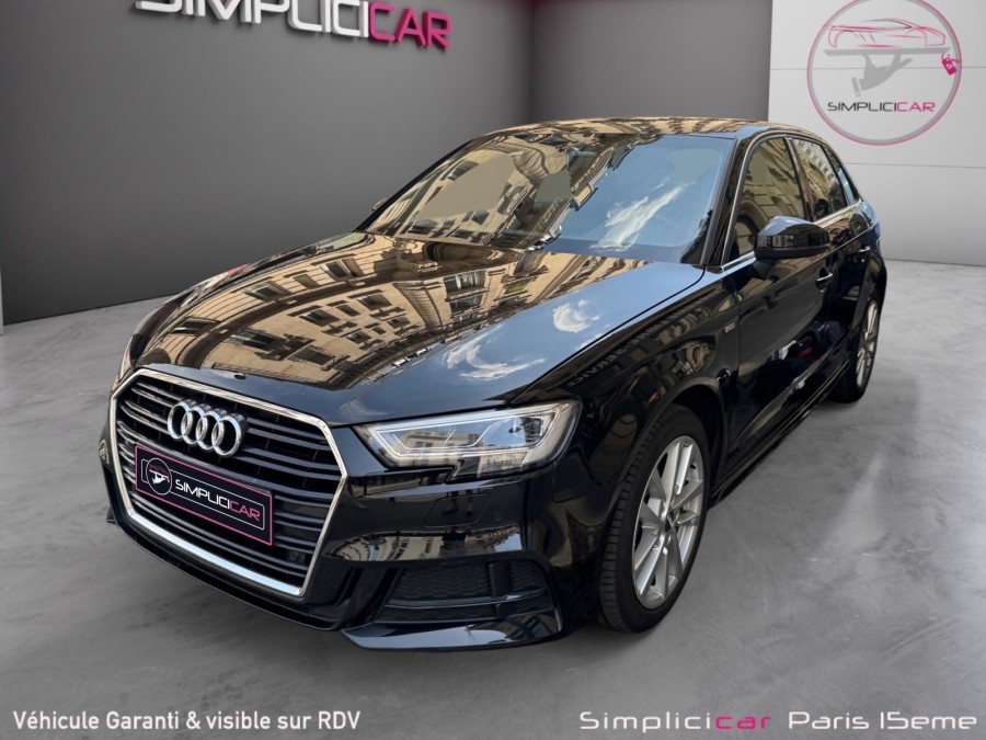 AUDI d'occasion A3 1.0 TFSI 115 S LINE de 2018 Paris 15 (75)﻿